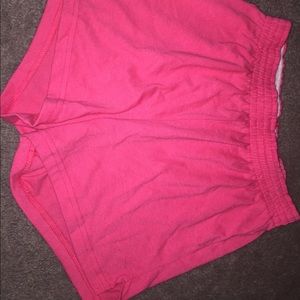 Pink shorts